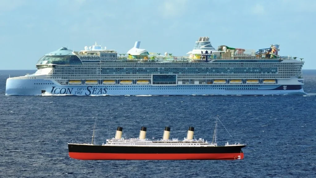 How Big Was the Titanic Compared to Modern Cruise Ships