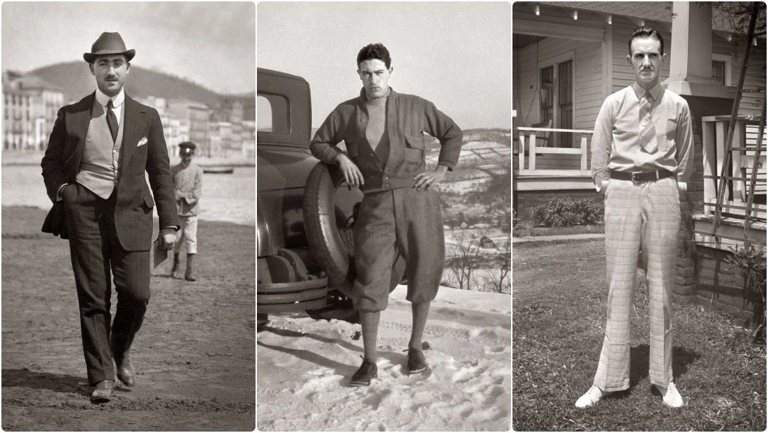 Men's Everyday Fashion During the 1930s